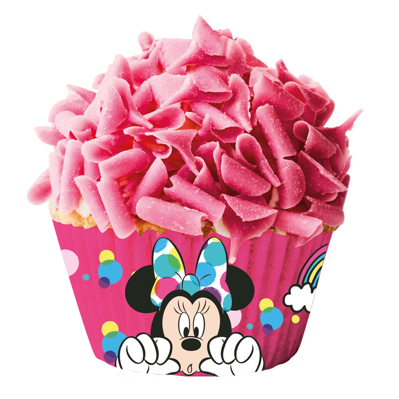 Cukrářské košíčky na pečení - Minnie Mouse ukázka